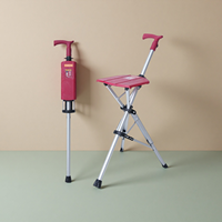 Chaise pliante en alliage d'aluminium réglable pour le camping en plein air - Utilisation pour personnes âgées et handicapées - Capacité de charge de 400 lb - Certifiée CE - Meilleure qualité