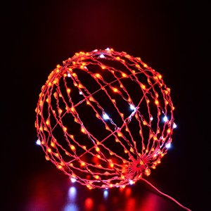 <span class=keywords><strong>Luces</strong></span> Esféricas Navideñas Plegables para Interiores y Exteriores, Decoraciones <span class=keywords><strong>de</strong></span> Iluminación para Jardín, Guirnalda <span class=keywords><strong>de</strong></span> <span class=keywords><strong>Luces</strong></span> <span class=keywords><strong>de</strong></span> Metal - Product Image 5