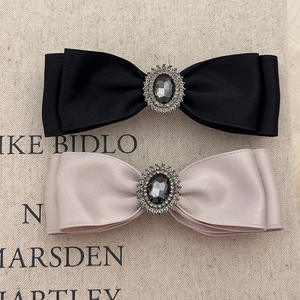 Vente chaude filles queue de cheval décoratif arc pince à <span class=keywords><strong>cheveux</strong></span> grand cristal fantaisie <span class=keywords><strong>cheveux</strong></span> arc <span class=keywords><strong>Barrette</strong></span> dames quotidien coiffes français <span class=keywords><strong>Barrette</strong></span> - Product Image 2