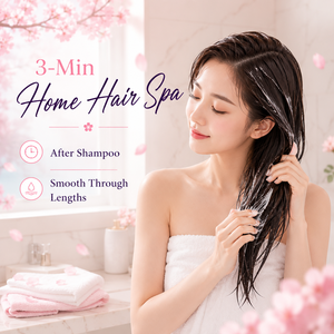 Mascarilla Capilar de Colágeno con Aroma a Sakura, Acondicionador Profundo de 3 Minutos, Repara el Cabello Seco, Encrespado y Teñido, Tratamiento Capilar SPA Portátil para el Hogar, Panten - Product Image 2