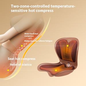 <span class=keywords><strong>OGAWA</strong></span> Og1502 Schönes Anti-Buckel-Sitz <span class=keywords><strong>massage</strong></span> kissen Hot Com press Wirbelsäulen-Gesäß Taillen schutz Haltung zurück - Product Image 5