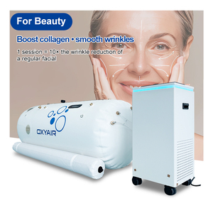 OXYAIR 1.3ATA Foldable <strong>Portable</strong> Lying <strong>Hyperbaric</strong> Oxygenation <strong>Chamber</strong> 1.5ATA HBOT <strong>Chamber</strong> Oxygen Concentrator - Product Image 1