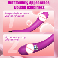 Hochwertiger Vibrator für Frauen, Sexspielzeug mit USB-Magnetladefunktion, 9 Frequenzen, leistungsstarker Vibrator