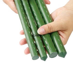 Piquet de support pour plantes en acier plastifié, idéal pour la culture en pot et les treillis de jardinage - Offre Spéciale - Product Image 2