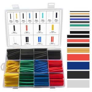 2:1 Schrumpfschlauch-Set mit Dünnwandiger Polyolefin-Isolierung für Kabel und Leitungen - Product Image 1