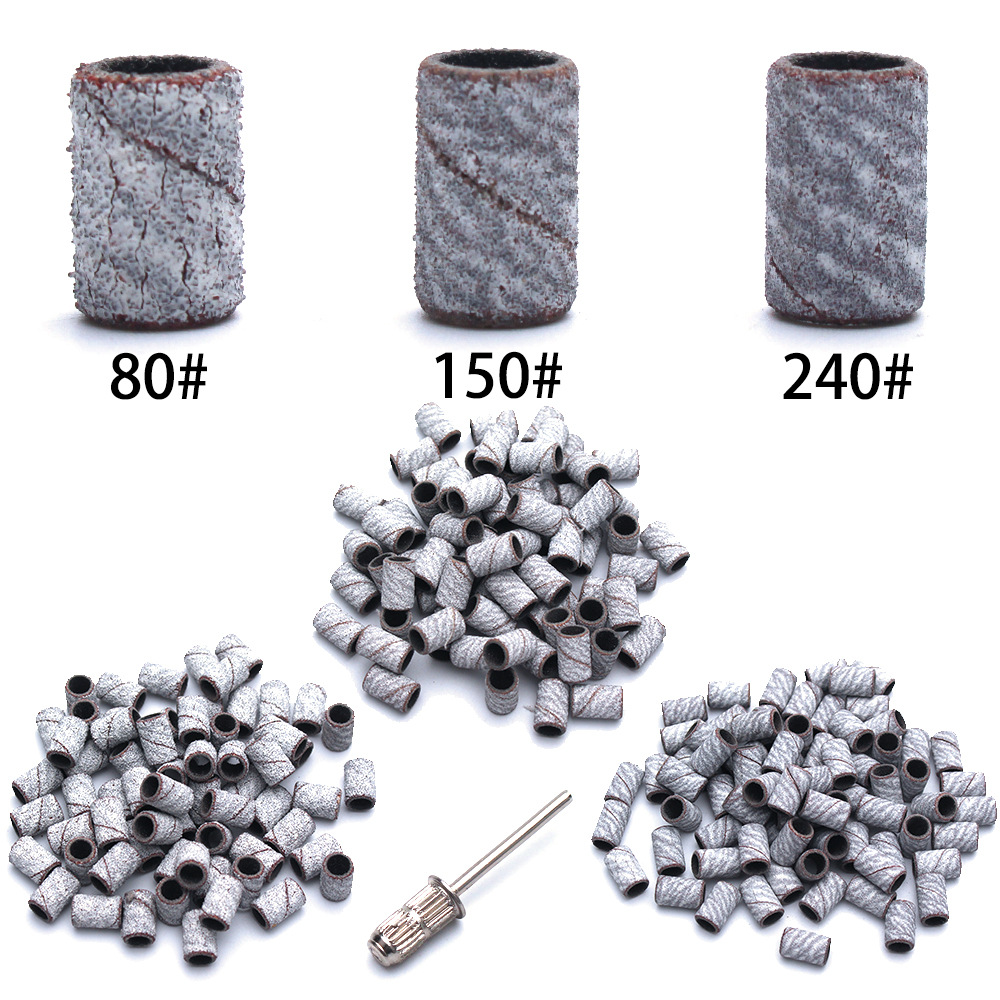 Новое поступление 80 #120 #150 #180 #240 # красочные новые художественные шлифовальные ленты для маникюра пилка для педикюра дрель для ногтей шлифовальная лента