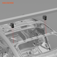 Sensor de Desplazamiento Láser Sin Contacto de Tecnología Avanzada con Precisión de Micrómetro para una Medición Estable