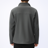 Veste de sport d'hiver pour homme, matelassée, réversible, avec fermeture éclair, imperméable, antibactérienne, pour la course à pied en plein air