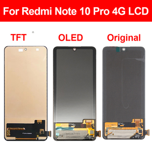 Pièces de rechange Ensemble de panneau Original Oled tactile Remplacement TFT Note10 Pro Max Écran Note 10 Pro 4G Écran Lcd pour Redmi - Product Image 3