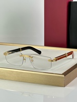 Montures de lunettes en acétate haut de gamme, montures de lunettes de luxe sans monture, montures de lunettes de marque de créateur sans monture, montures de lunettes optiques sans monture