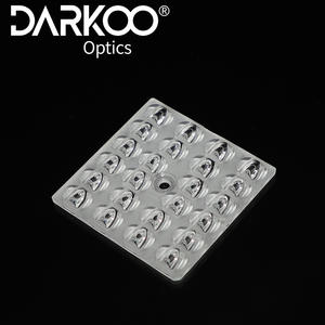 플라스틱 PMMA PC 물자 프레넬 렌즈 50X50 24 다이오드 Led 램프를 위한 20 도 Led Len Smd 3030 5050 렌즈 - Product Image 2