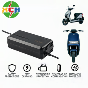 เครื่องชาร์จกราฟีนแบบชาร์จเร็วสำหรับสกูตเตอร์ไฟฟ้าพร้อมระบบชดเชยอุณหภูมิ - Product Image 2