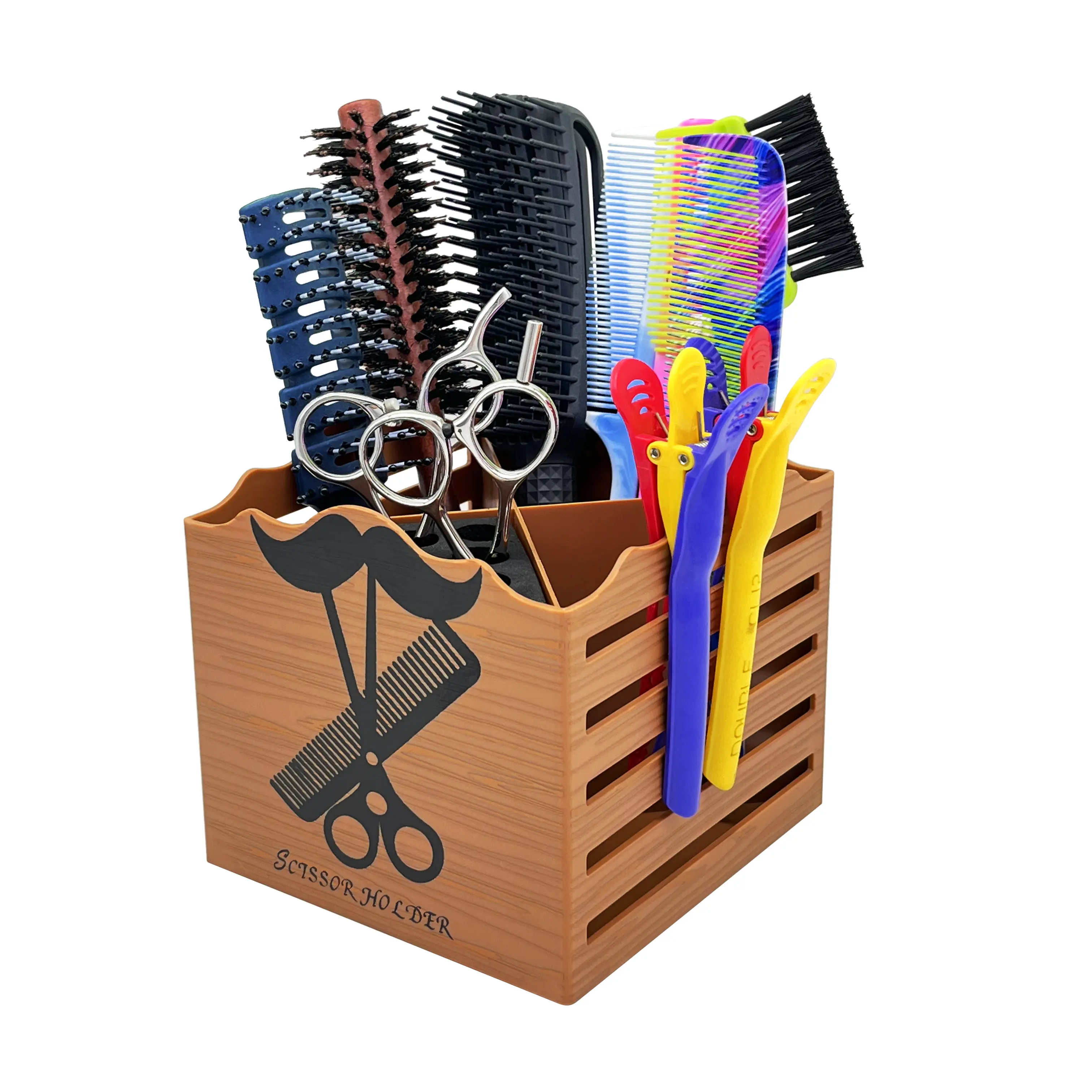 Multifunctionele Barbershop Accessoires Opbergdoos Professioneel Gereedschap Kappers Trimmer Organizer Opbergrek