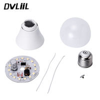 Meilleure vente, ampoule Led à économie d'énergie B22 E27 5W 7W 9W 12W 20W DOB forme A, ampoule Led Skd, matière première