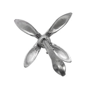 Ancre pliante en acier galvanisé de 1,5 kg, accessoires et pièces pour yachts et bateaux, ancre pour parasol - Product Image 1