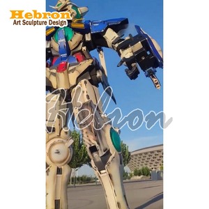 Popular Disfraz <span class=keywords><strong>de</strong></span> Robot Humano <span class=keywords><strong>de</strong></span> 2.7M <span class=keywords><strong>de</strong></span> Altura para Cosplay, Figura Impresa <span class=keywords><strong>de</strong></span> EVA con Luces LED para Caminador sobre Zancos, Ideal para Danza Escénica, Talla Única - Product Image 5