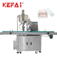 Machine de remplissage de liquides pneumatique à tête unique linéaire KEFAI (50 ml-500 ml)