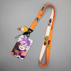 Nuevos estilos Dragon DBZ <span class=keywords><strong>Goku</strong></span> Super Saiyan Cartoon Anime Lanyard Plastic Credit Card Holders Bank ID Holder Bus Card Cover Case - Product Image 6