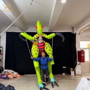 Marioneta Inflable Realista de <span class=keywords><strong>Orquídea</strong></span> y <span class=keywords><strong>Mantis</strong></span>, Marioneta de Locustillo para Actividades Comerciales en Zoológicos y Jardines Botánicos - Product Image 6