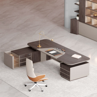 Bureau de travail moderne en acier pour usage domestique et professionnel - Durable, écologique, résistant à l'eau