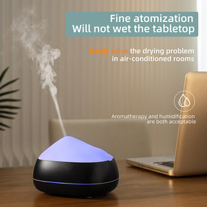 Trắng 200ml nhà máy phun sương không khí độ ẩm tinh dầu hương thơm khuếch tán với ánh sáng đầy màu sắc - Product Image 5