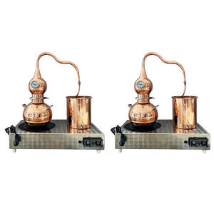 <span class=keywords><strong>5L</strong></span> Electric Copper Moonshine Still avec chauffage-<span class=keywords><strong>Kit</strong></span> de <span class=keywords><strong>brassage</strong></span> et de fermentation à domicile pour la fabrication d'alcool - Product Image 2