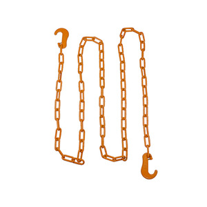 Chaîne en acier soudée de haute qualité 13 mm, zinguée, pour transport maritime G80, avec levier de tension pour arrimage et transport maritime G80 - Product Image 4