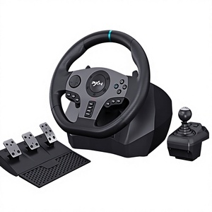 Volante de Carreras con Cable PXN V9 Gen2, 900/270 Grados, Vibración Conmutable, para PC, PS4, Xbox, <span class=keywords><strong>Switch</strong></span>, Juegos de Simulación de Carreras - Product Image 1