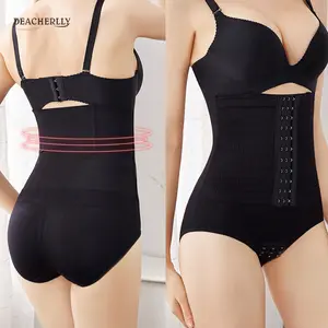 Doble de compresión barriga controlar la magia fajas Plus tamaño trasero levantar el estómago Control Panties con ganchos - Product Image 3