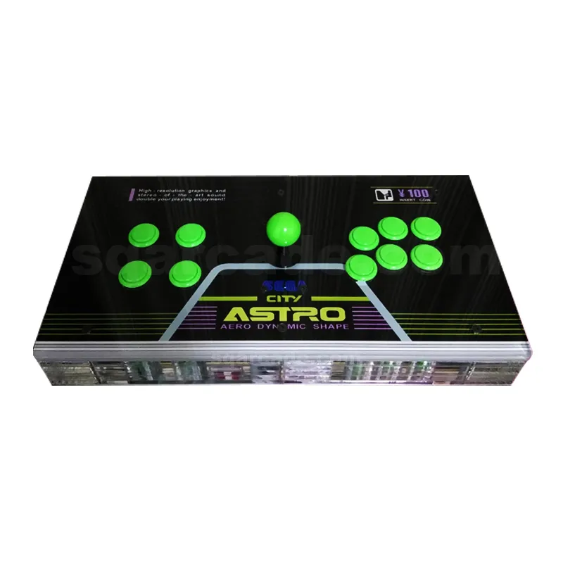 Consola de juegos Arcade SS DIY Astro Graphics Consola de juegos clásica 2 jugadores Video Pandoras Game Box Arcade Console