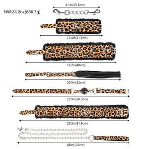 Kit BDSM con Accessori per Costrizioni, Giochi Preliminari, Set Premium in Pelle da 5 Pezzi, Giochi per Adulti per Uomini e Donne - Product Image 2