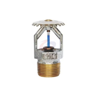 Pour 199 NFPA 13 K8.0 Arroseur vertical à réponse rapide avec conception flexible, caractéristiques de protection incendie durables et recyclables