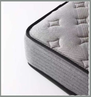 Matelas hybride respirant et rafraîchissant personnalisé avec mousse à mémoire de forme en gel et ressorts ensachés pour hôtel, chambre, appartement, villa