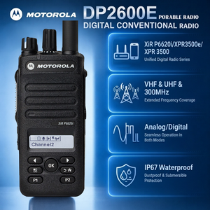 วิทยุสื่อสารแบบพกพา DP2600e DMR สองทาง ปุ่มกดแบบจำกัด VHF อนาล็อก ดิจิตอล ระยะไกล - Product Image 5
