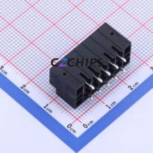 KF2EDGSVMG-3.5-2*5P Plug-in Terminal Block Through hole,P=3.5mm Connector Board-to-Board / Socket Closed Screw Fixing 2x5P 3.5mm - Product Image 2