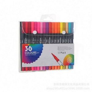ชุดปากกามาร์คเกอร์อะคริลิค 12 24 36 48 สี รับทำโลโก้ ปากกามาร์คเกอร์สำหรับเด็ก ปากกาหัวสักหลาด สำหรับอุปกรณ์ศิลปะ - Product Image 6