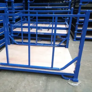 Heavy Duty lốp Kệ thép không gỉ Pallet xếp chồng Kệ hệ thống nhà sản xuất công nghiệp giá lưu trữ gấp