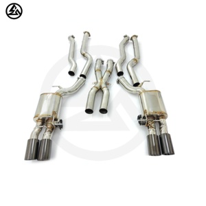 ท่อไอเสียแบบมีวาล์ว <span class=keywords><strong>BMW</strong></span> <span class=keywords><strong>M5</strong></span> E60/E61 5.0L <span class=keywords><strong>V10</strong></span> Valvetronic รุ่น Sport Valved Muffler Catback - Product Image 4