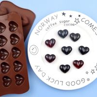 Hochwertige Umweltfreundliche Antihaft-Silikon-Kuchenform für Mikrowellengebrauch Einweg-Backform Küchenparadies C139 Herzform