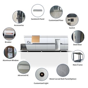 Space Capsule Rooms Cabin <strong>House</strong> Prefab Hotels Container Homes <strong>House</strong> for Camping - Product Image 2