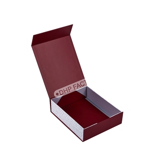 Biểu Tượng Tùy Chỉnh Màu Xanh Gấp Hộp Quà Tặng Sang Trọng Lớn Gói Các Tông Giấy Cho Áo Giày Quần Áo Từ Bao Bì Với Cửa Sổ - Product Image 5