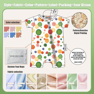 <span class=keywords><strong>Saco</strong></span> de Dormir de Algodón Tejido Estampado Unisex para Bebés y Niños Pequeños, Sacos de Dormir de Bambú para Niños y Niñas, Conjunto de Primavera - Product Image 4