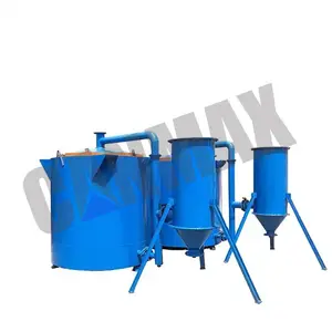 Make Charcoal From Different Raw Material Sawdust Making Price High Temperature Straw Carbonization Furnace