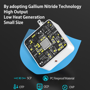 Tkt 100W Máy Tính Xách Tay Sạc Nhanh Pd <span class=keywords><strong>Flash</strong></span> Sạc Trạm Đối Với Loại C Tương Thích Cho Iphone Android Điện Thoại Máy Tính Để Bàn Nhanh Chóng Sạc Ada - Product Image 5