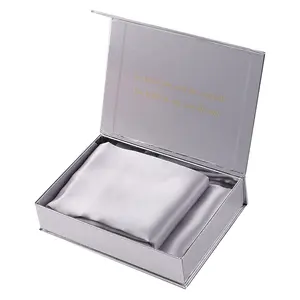 Wholesale Material 25mm 30mm Comfortable Soft Custom Logo Mulberry Silk Pillowcase For Hotel