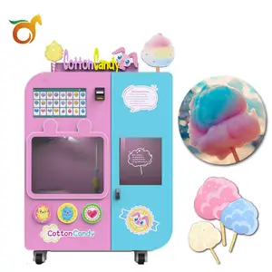 Red Rabbit Professional Custom Exclusive Brushless Motor Burner Automatic Cotton Candy Vending Machine Manufacturer