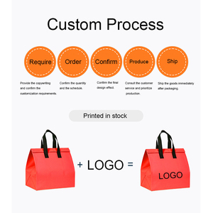 Túi giữ nhiệt đa năng gấp gọn cỡ lớn bằng nhôm, có chức năng giữ nóng và giữ lạnh, dùng để mua sắm và giao đồ ăn - Product Image 5