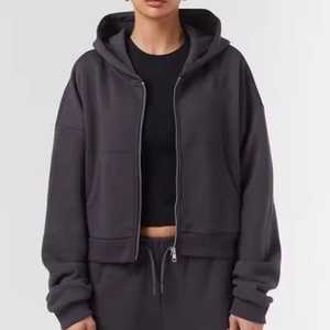 Nouvel ensemble de survêtement pour femme en coton French Terry de haute qualité, avec logo personnalisé, pour la vente en gros - Product Image 4