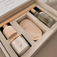 Diffuseur de parfum d'intérieur de haute qualité avec ensemble de bougies en bâtonnets coffret cadeau arôme longue durée