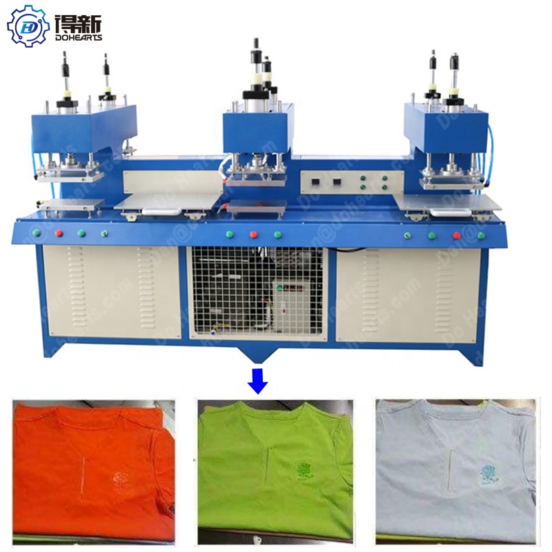 Factory price silicone t shirt logo heat press making machine
